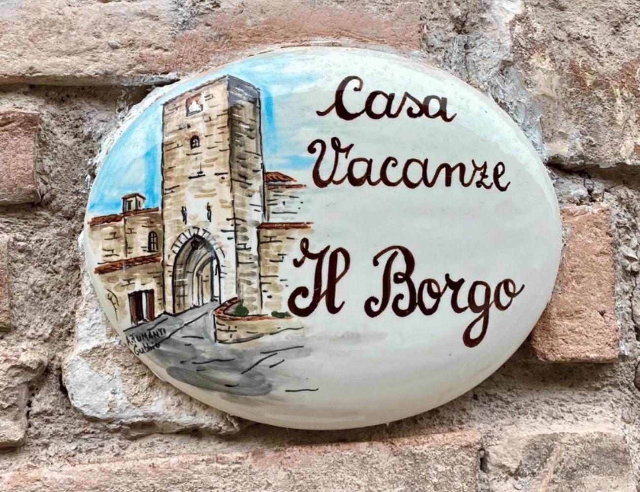 Casa Vacanze Il Borgo Gubbio Kültér fotó